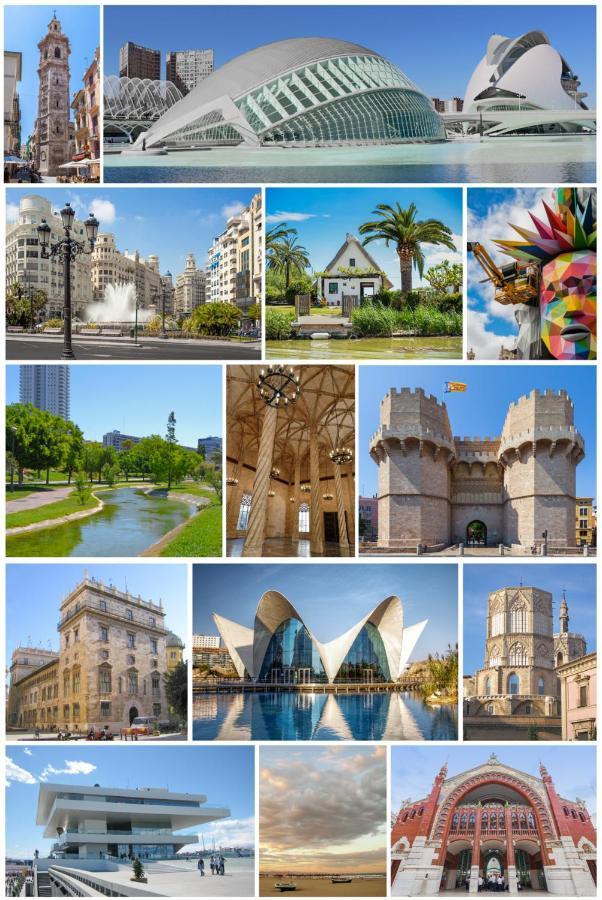 Lovely Modern Flat Valencia Center Екстериор снимка